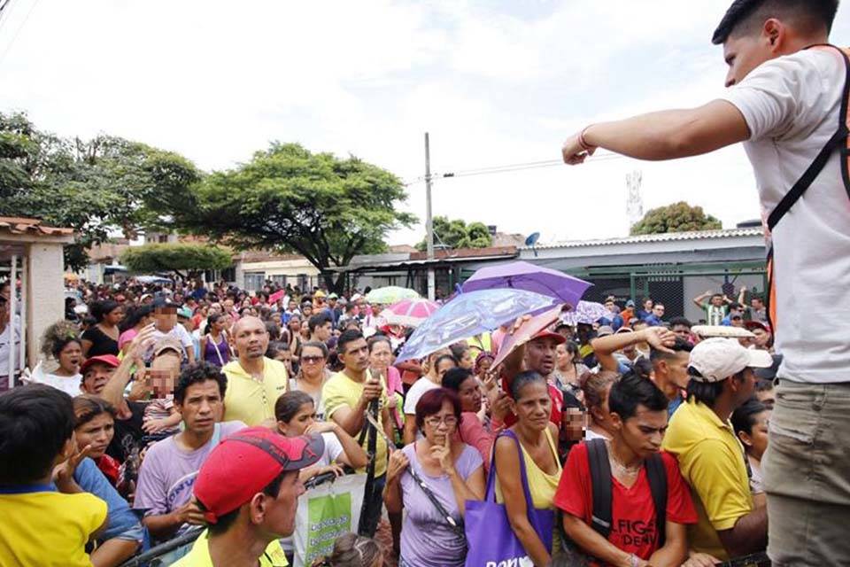 Refugiados en Cucuta