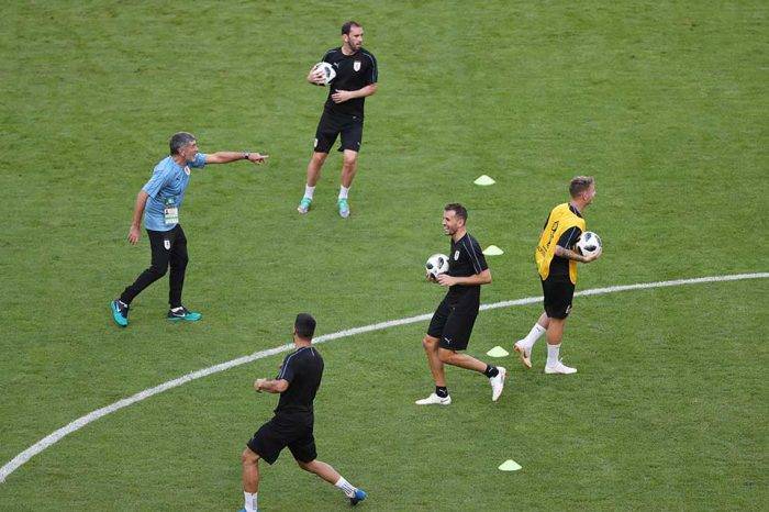 Uruguay vs Rusia. Rusia 2018