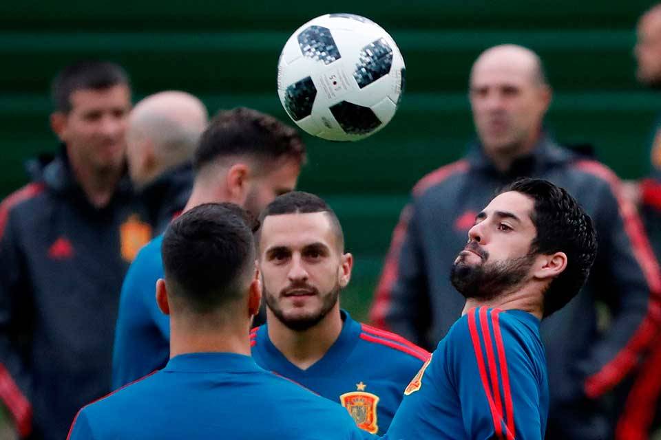 España vs Marruecos. Rusia 2018