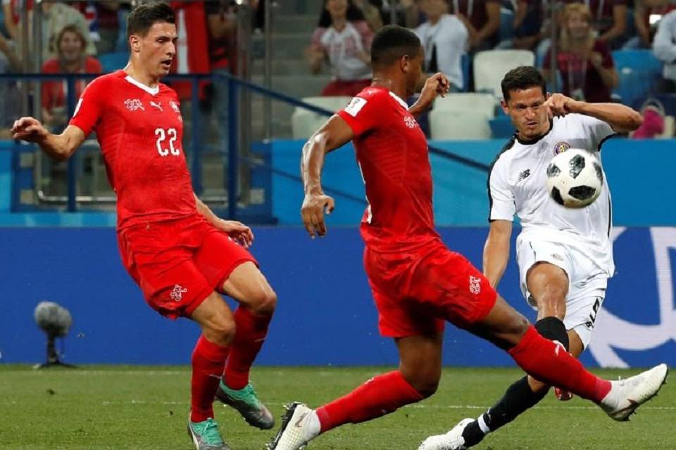 Suiza vs Costa Rica. Rusia 2018