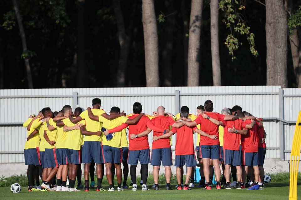 Colombia entrenamiento. Rusia 2018
