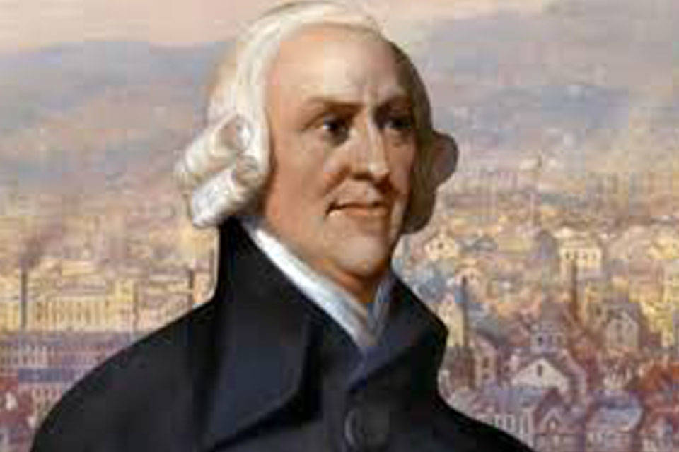 Adam Smith. Foto: Infobae