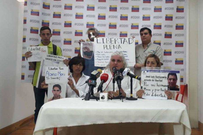 Ana Da Costa Vasco presos políticos