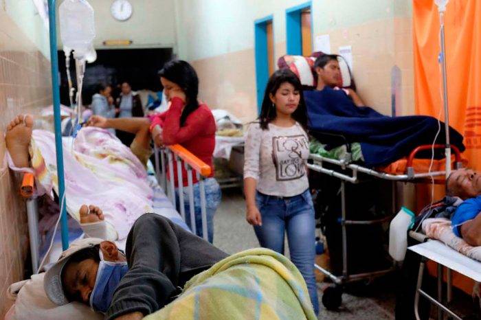 Crisis de salud. Foto: Doble Llave
