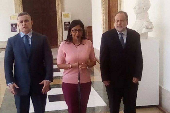 Delcy Rodríguez Tarek William Saab