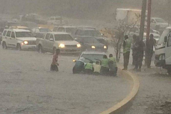 Fuertes lluvias depresión tropical