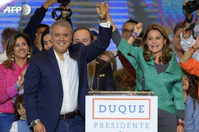 Iván Duque Martha Lucia Ramírez