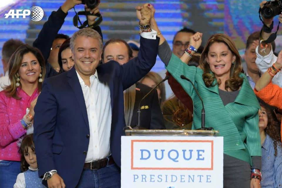 Iván Duque Martha Lucia Ramírez