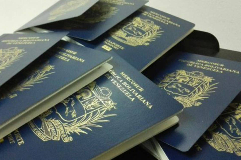 Pasaportes venezolanos -Capturados-SAIME pasaporte