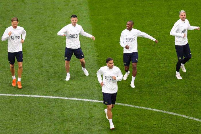 Suecia entrenamiento. Rusia 2018
