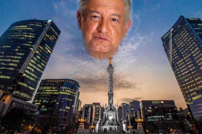 AMLO y Ciudad de México. Montaje: GV