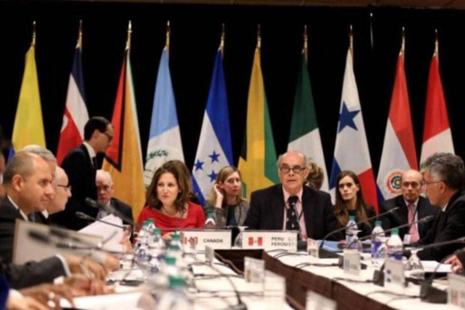 Grupo de Lima. Foto: ensartaos.com.ve