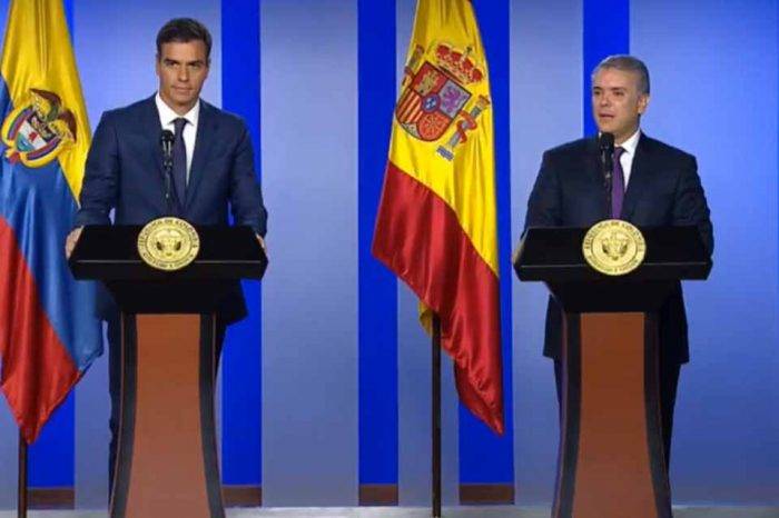 Pedro Sánchez Iván Duque