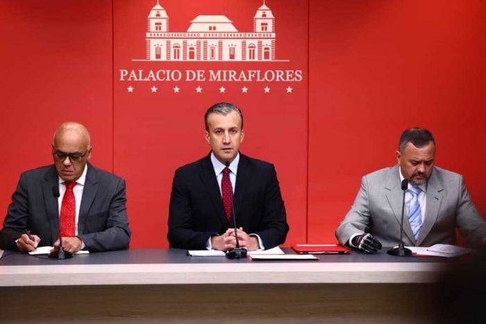 Tareck El Aissami Jorge Rodríguez José David Cabello