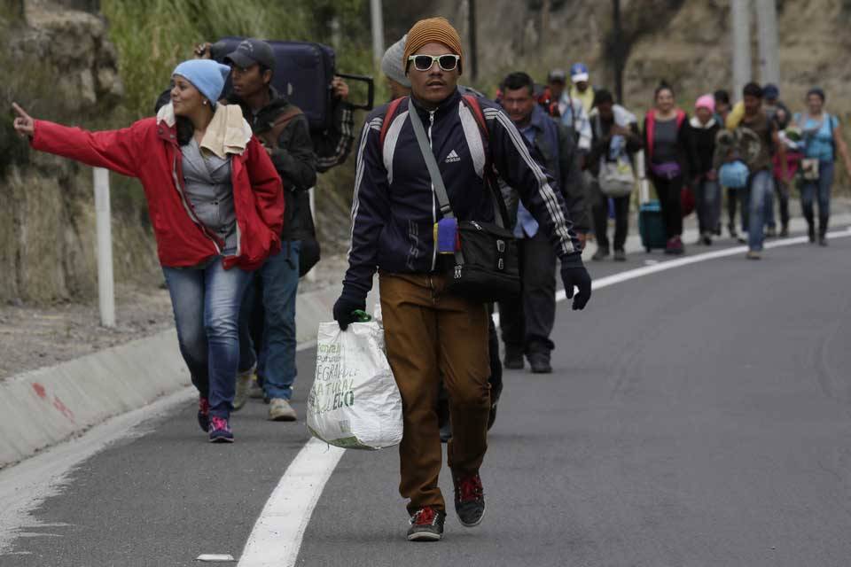 migrantes venezolanos Colombia