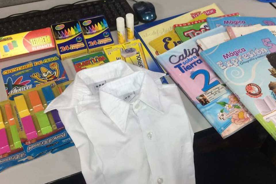útiles escolares