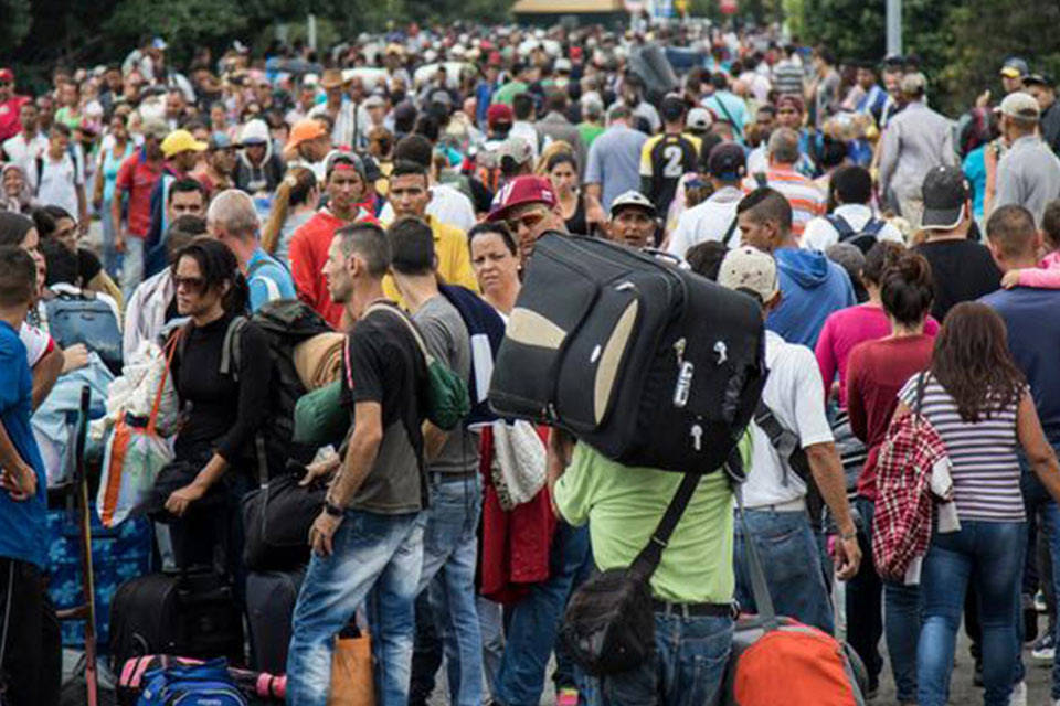 venezolanos, colombia