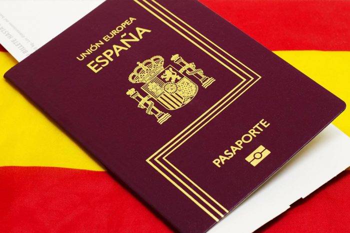 Pasaporte españa