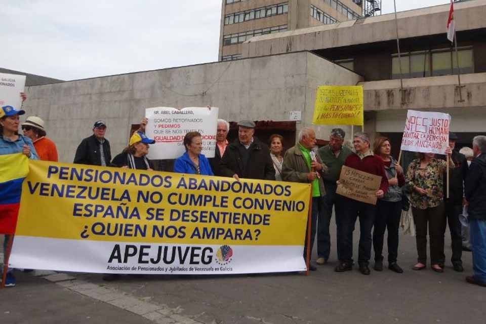 Jubilados venezolanos en España piden a la AN crear fondo de ayuda humanitaria