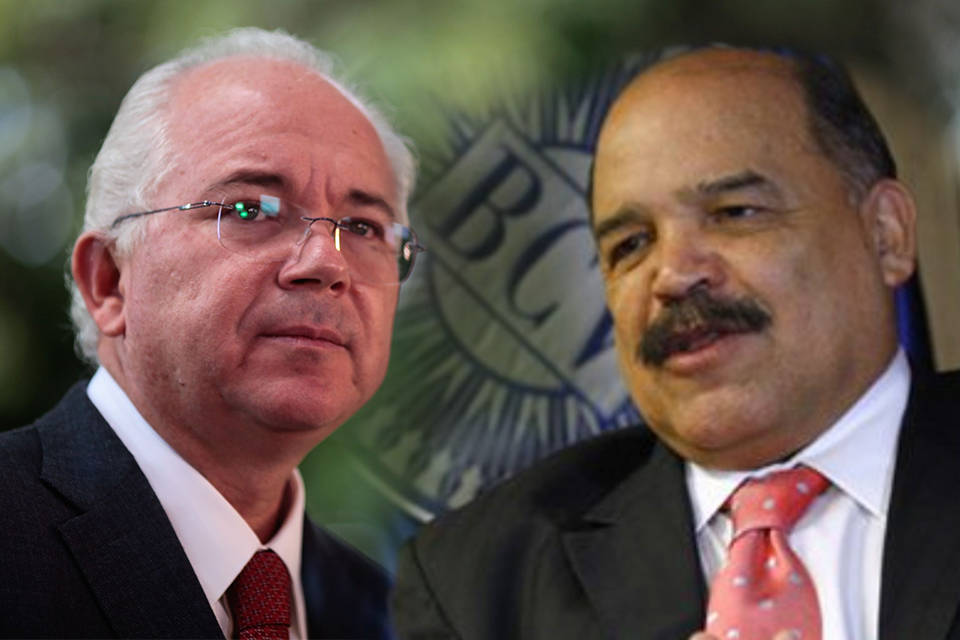 Rafael Ramírez y Nelson Merentes