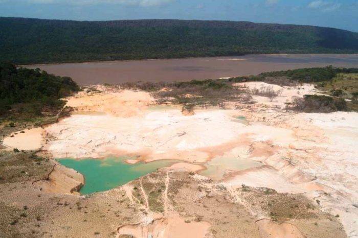 Parque Nacional Canaima minería ilegal