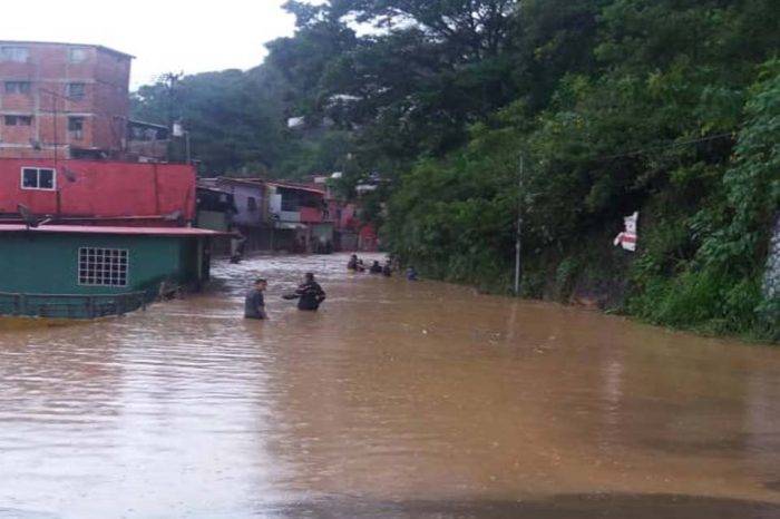 Inundaciones en Los Teques