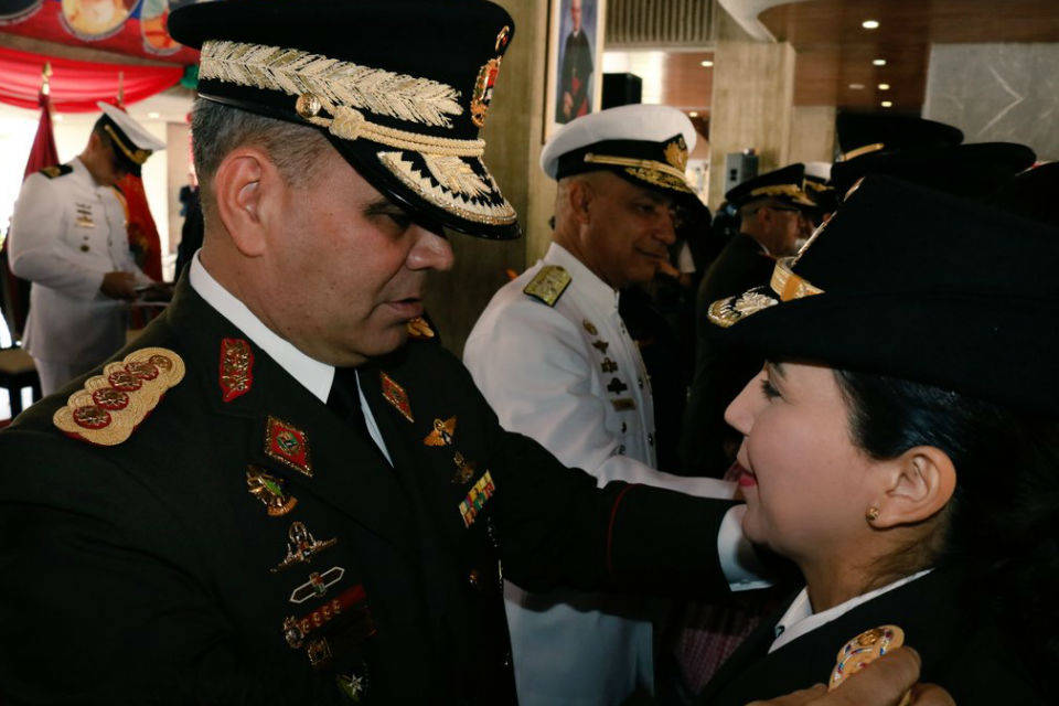 Vladimir Padrino pidió lealtad a los militares