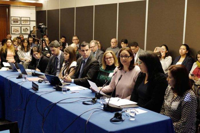Viuda Fernando Albán audiencia CIDH