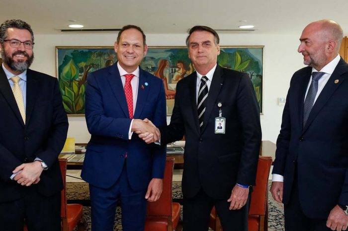 Bolsonaro y Miguel Ángel Martín