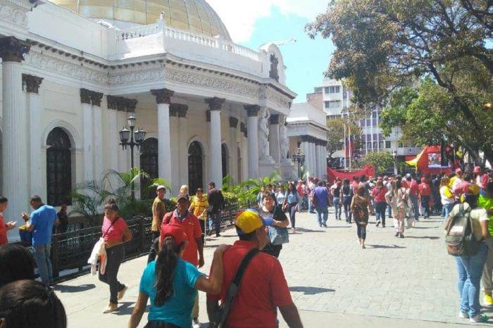 Asamblea Nacional amnistía Palacio Federal Legislativo
