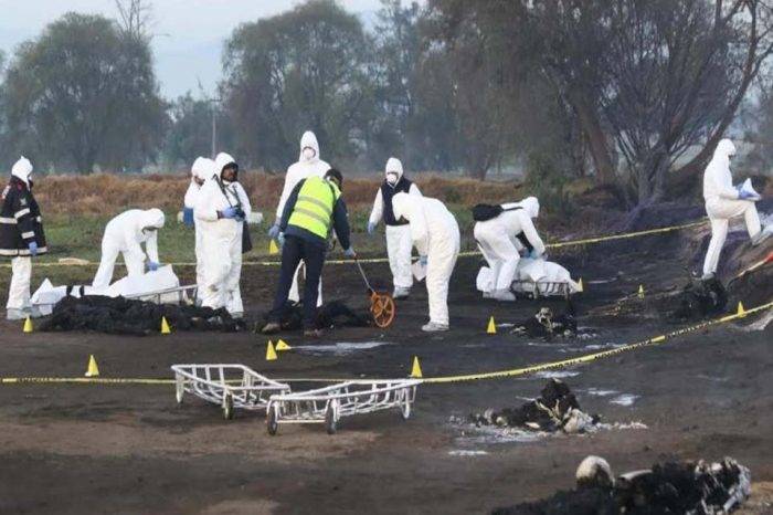 México explosión de ducto