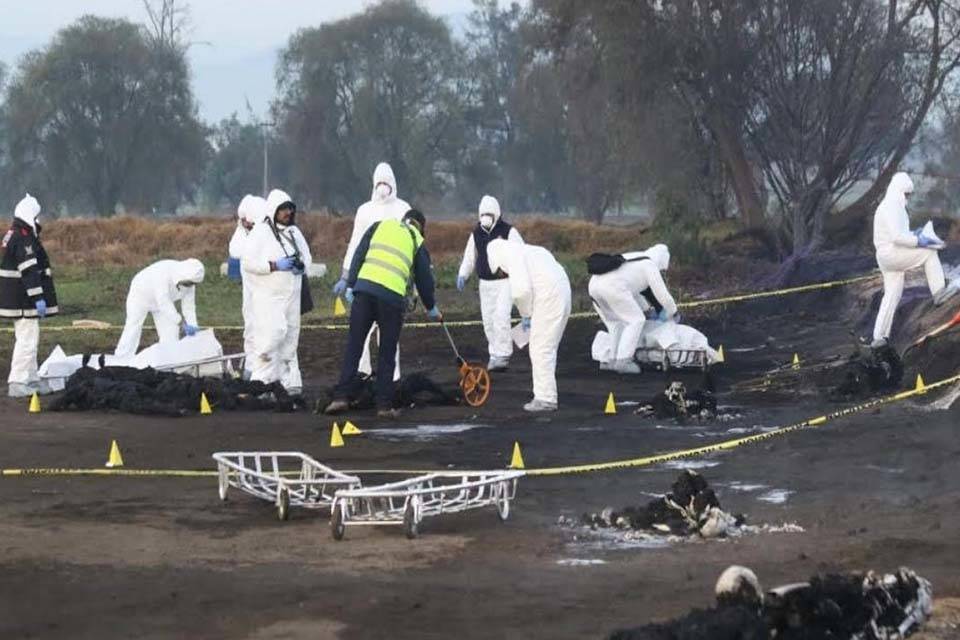 México explosión de ducto