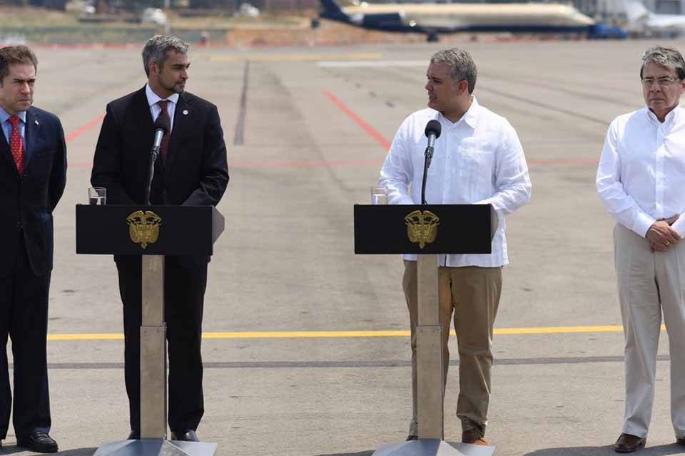 Mario Abdo Benítez Ivan Duque