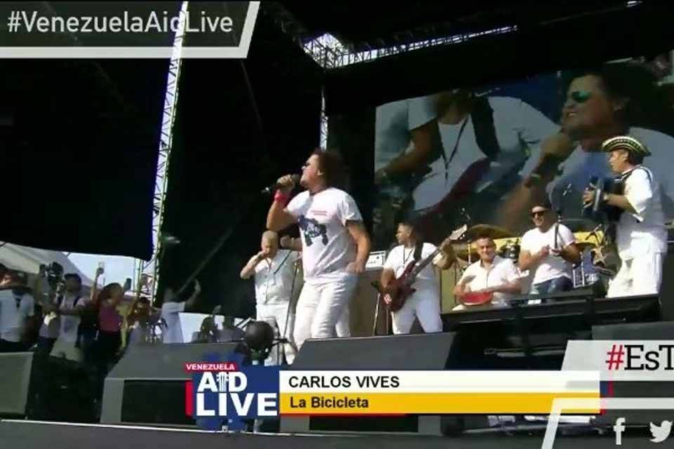 Concierto Venezuela Aid Live