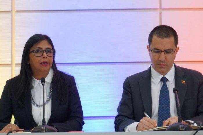 Delcy Rodriguez Jorge Arreaza