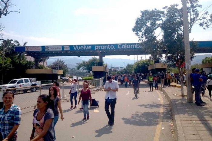 Venezolanos migración Cúcuta
