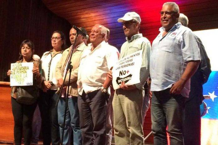 Trabajadores con Guaidó