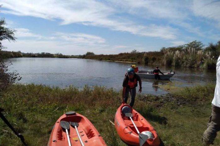 En esta laguna pereció ahogado Carlos Freitas