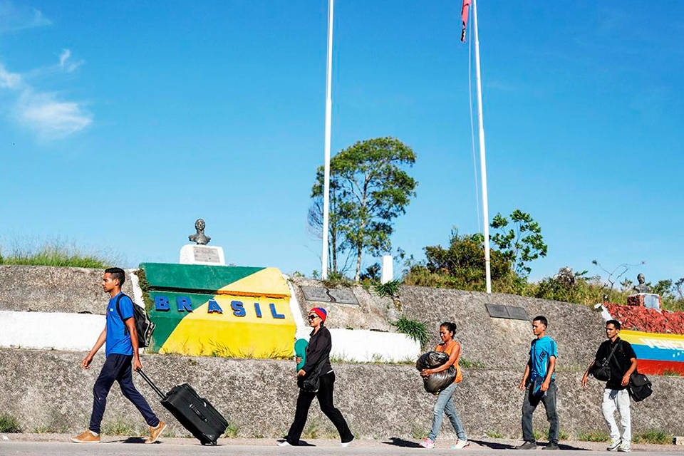Brasil migrantes venezolanos