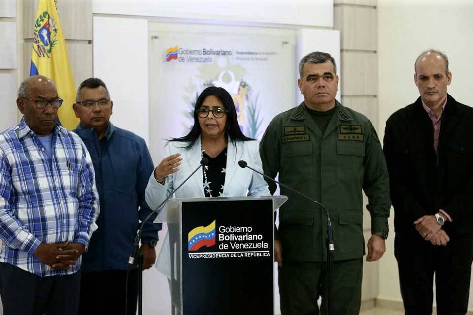 Delcy Rodríguez sobre el coronavirus
