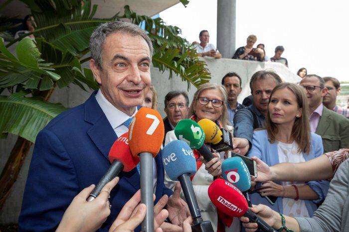 Zapatero exige un "acuerdo" para Venezuela y critica al Gobierno de Trump
