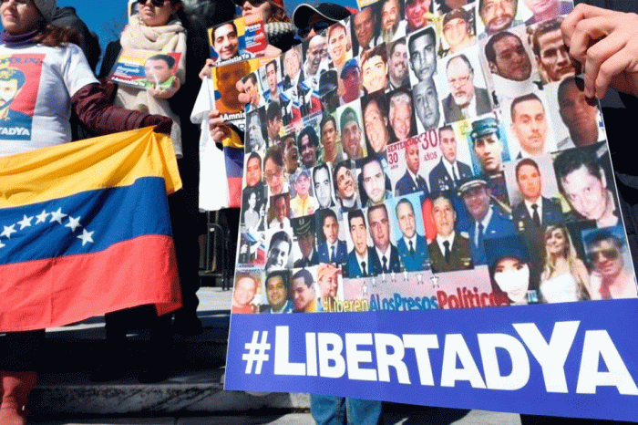 presos políticos tribunales militares