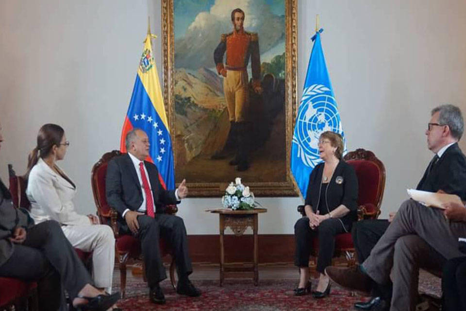 Bachelet y Diosdado