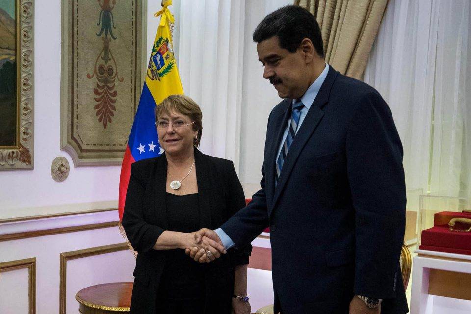 Maduro y Bachelet