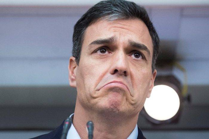 Pedro Sánchez ponchao
