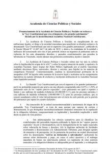 Academia de Ciencias Políticas y Sociales