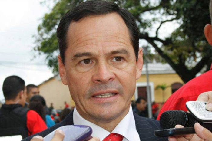 José Vielma Mora anunció que dio positivo a la prueba de coronavirus
