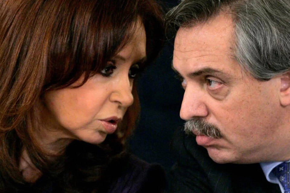 Cristina Kichner y Alberto Fernandez