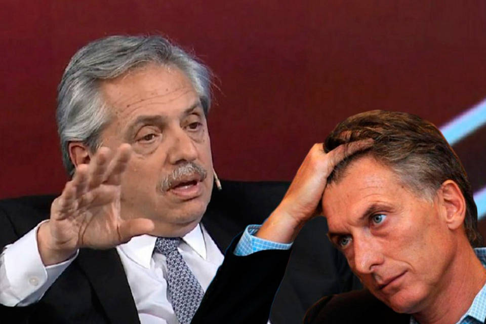 Fernández y Macri