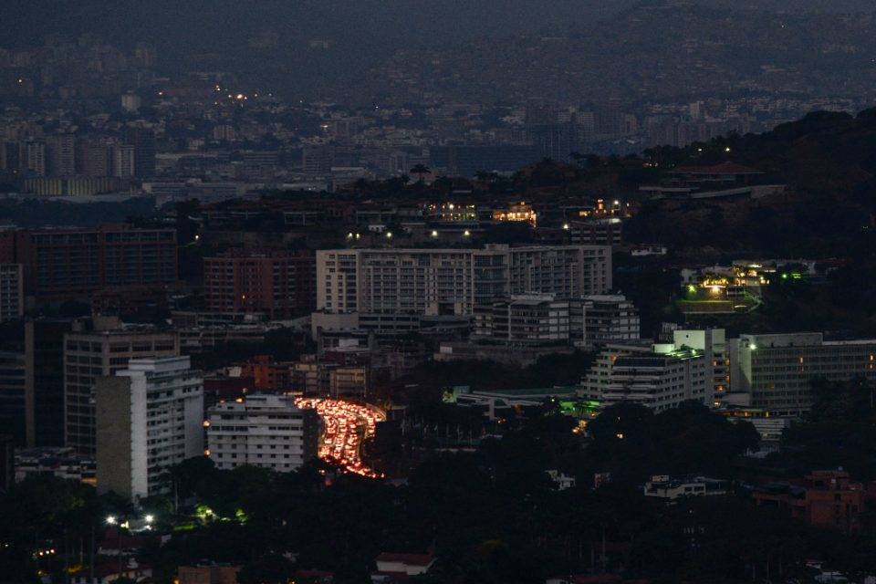 sin luz apagón